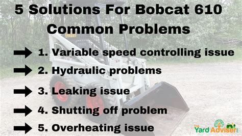 1976 bobcat 610|bobcat 610 common problems.